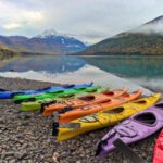 Rainbow Kayaks at Eklutna Lake Chugach State Park Anchorage Area Alaska 3
