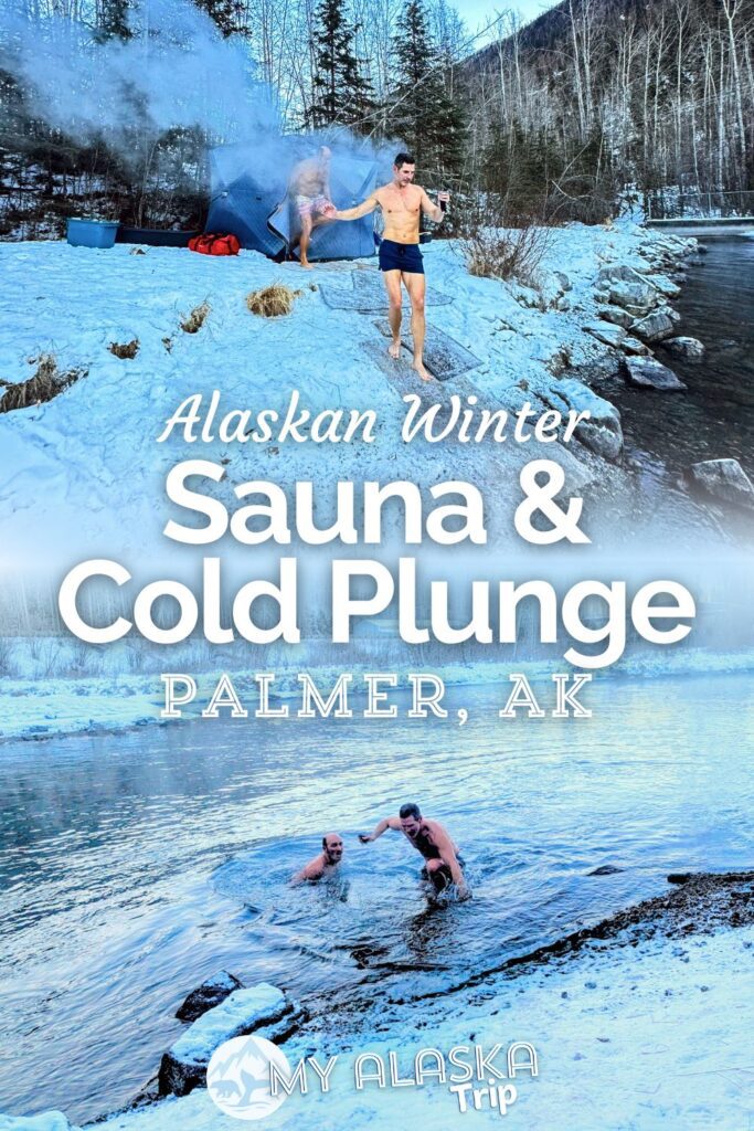 Doing an Alaskan sauna and cold plunge in the winter is such a unique and special experience. It may sound crazy to jump in the Knik River when it's 0 degrees outside, but the whole experience is fun, unusual and comes with some great health benefits too. See what our experience was like doing the sauna and cold plunge in Palmer, AK in the winter.