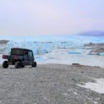 Off Road driving to Knik Glacier at Alaska Backcountry Adventures UTV Winter Tour Palmer Alaska 4cover