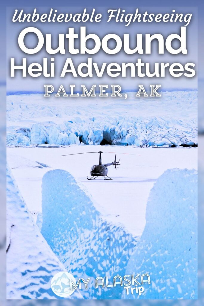 Outbound Heli Adventures in Palmer is an unforgettable trip for helicopter flightseeing near Anchorage. From the beautiful Knik Glacier to the blue rivers and lakes, mountain top landings and more, see what makes a day exploring with Outbound Heli Adventures such a great experience.