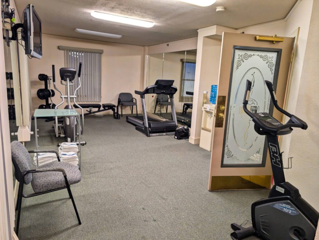 Fitness Center at Historic Anchorage Hotel Anchorage Alaska 2