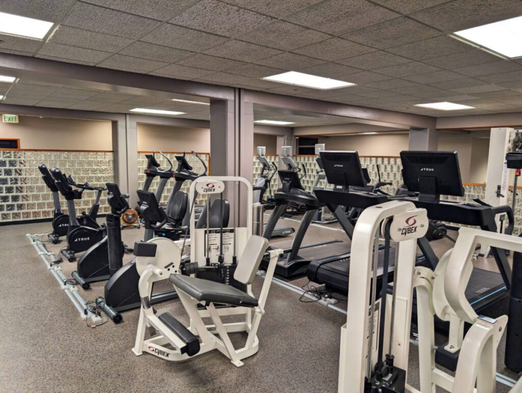Fitness Center in Captain Cook Hotel Downtown Anchorage Alaska 1