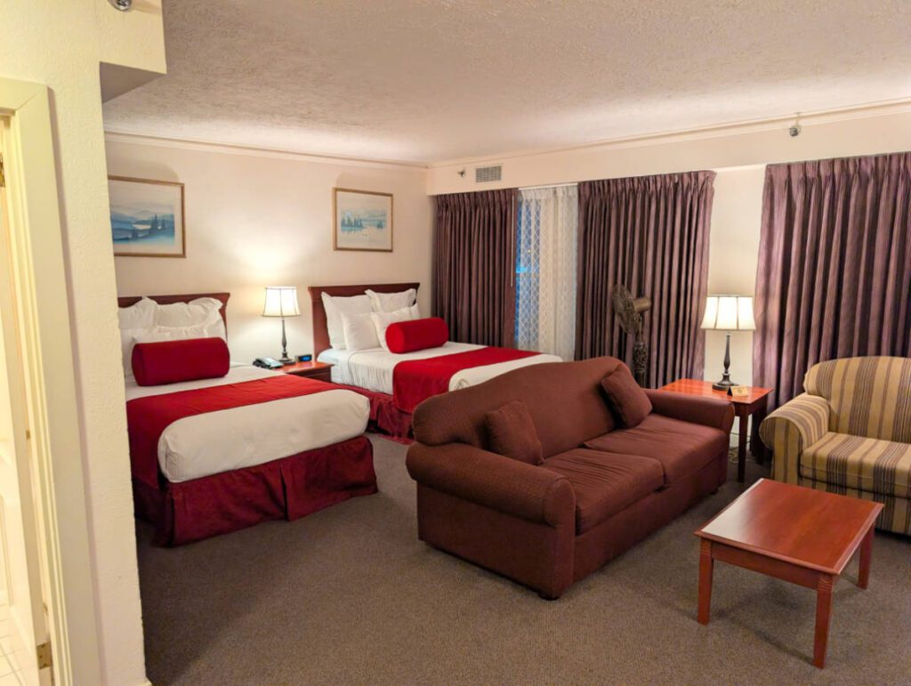 Two Queen Jr Suite at Historic Anchorage Hotel Anchorage Alaska 1