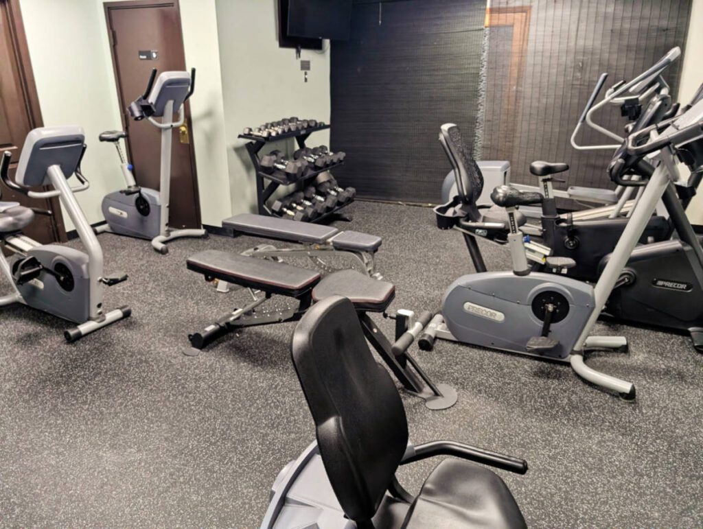 Fitness Center at Lakefront Millennium Hotel Anchorage Alaska 1