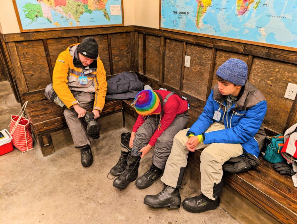 Taylor Family at Alaska Backcountry Adventures UTV Winter Tour Palmer Alaska 2