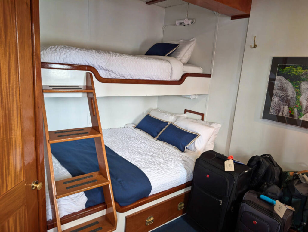 Cabin on Mist Cove sailing with the Boat Company Southeast Alaska 2