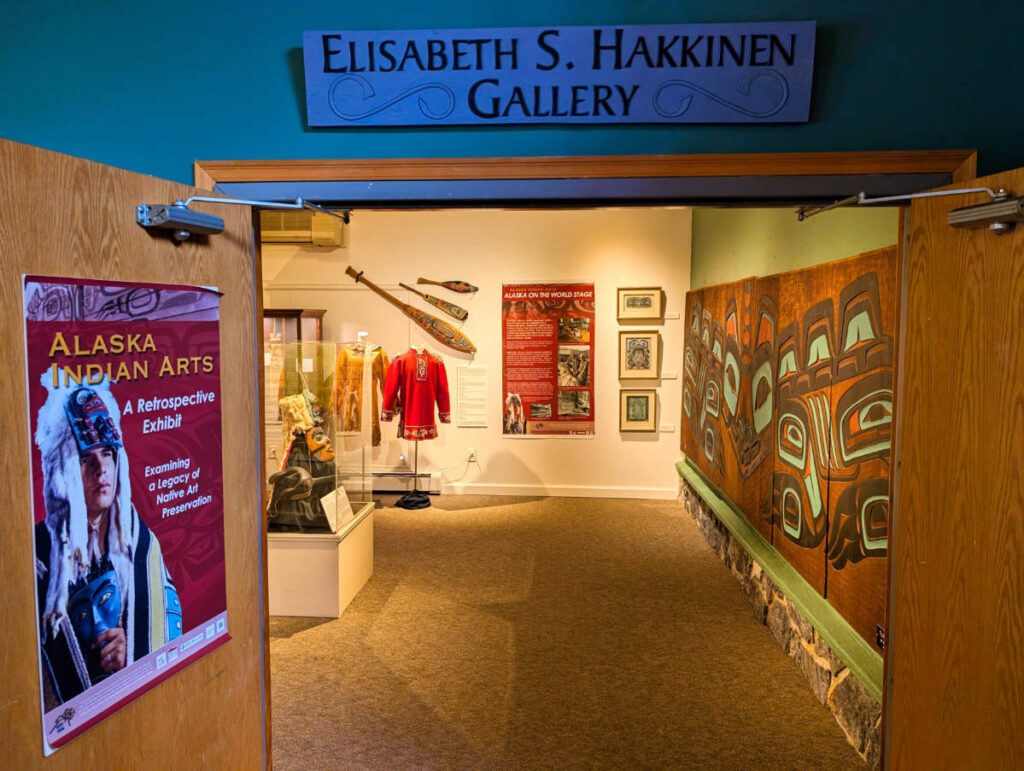 Chilkat Tlingit Exhibit in Sheldon Haines Museum Haines Alaska 4