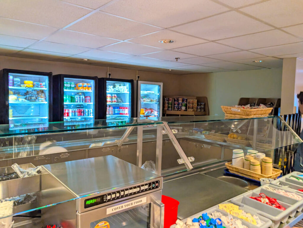 Dining Cafeteria on Alaska Marine Highway Ferry Hubbard Juneau to Haines Route 1