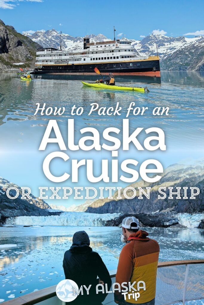 Knowing what to pack for an Alaska cruise will make the experience much better. Whether you're on a small ship expedition or a big boat sailing the Inside Passage, we've got a fool-proof packing list for an Alaska sailing, including camera gear.