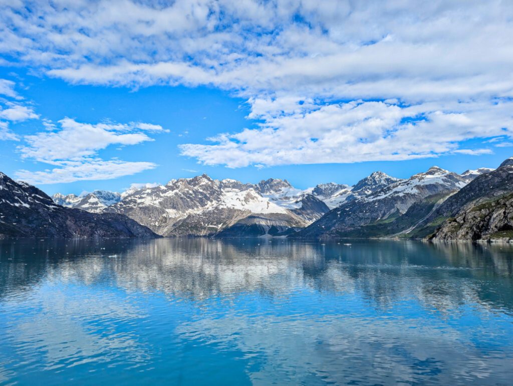 Mountains in Glacier Bay National Park from UnCruise Wilderness Legacy Alaska 1
