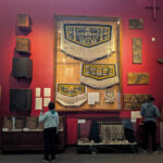 Taylor Family with Chilkat Tlingit Blankets in Sheldon Haines Museum Haines Alaska 1