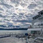 View from Alaska Marine Highway Ferry Hubbard Juneau to Haines Route 2