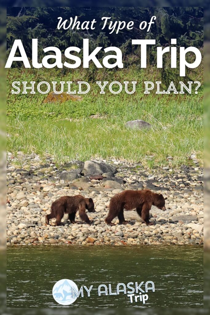 If you're not sure what sort of Alaska trip you should plan for your vacation, this simple guide will help you lay out the differences to book the best trip. Between wildlife experiences, cruise ships, road trips and the ferry system, you'll see you have lots of options to plan a fun Alaska vacation.