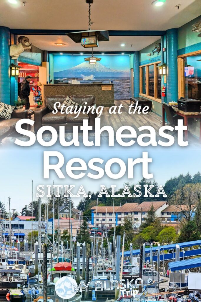 The Southeast Resort in Sitka is one of the best places to stay to be able to enjoy the town on foot. With so many things to do just steps away and comfortable accommodations with a view of Crescent Harbor, it's a great pick when you visit Sitka.