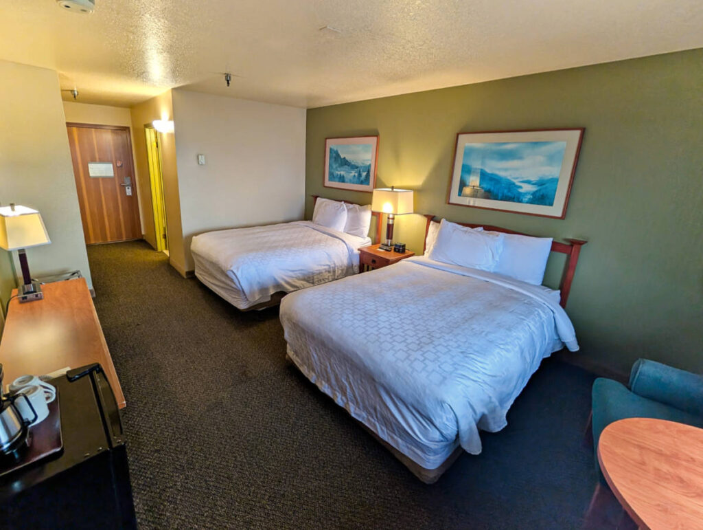Two Queen room at Southeast Resort in Sitka Alaska 1