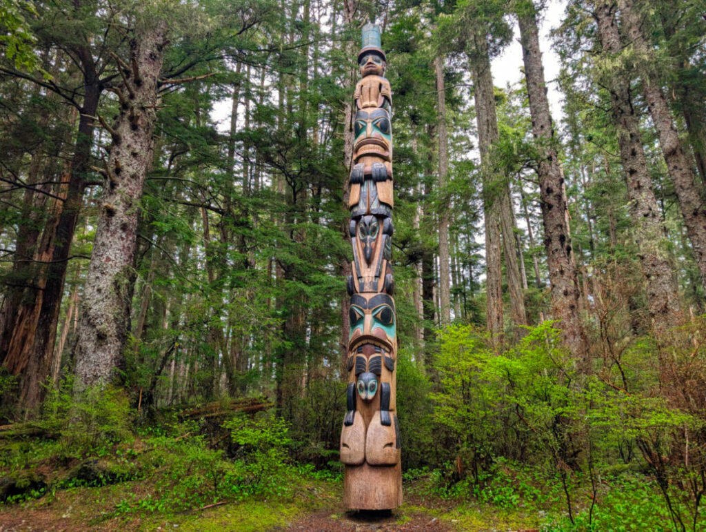 Totem Pole Trail at Sitka National Historical Park Sitka Alaska 7