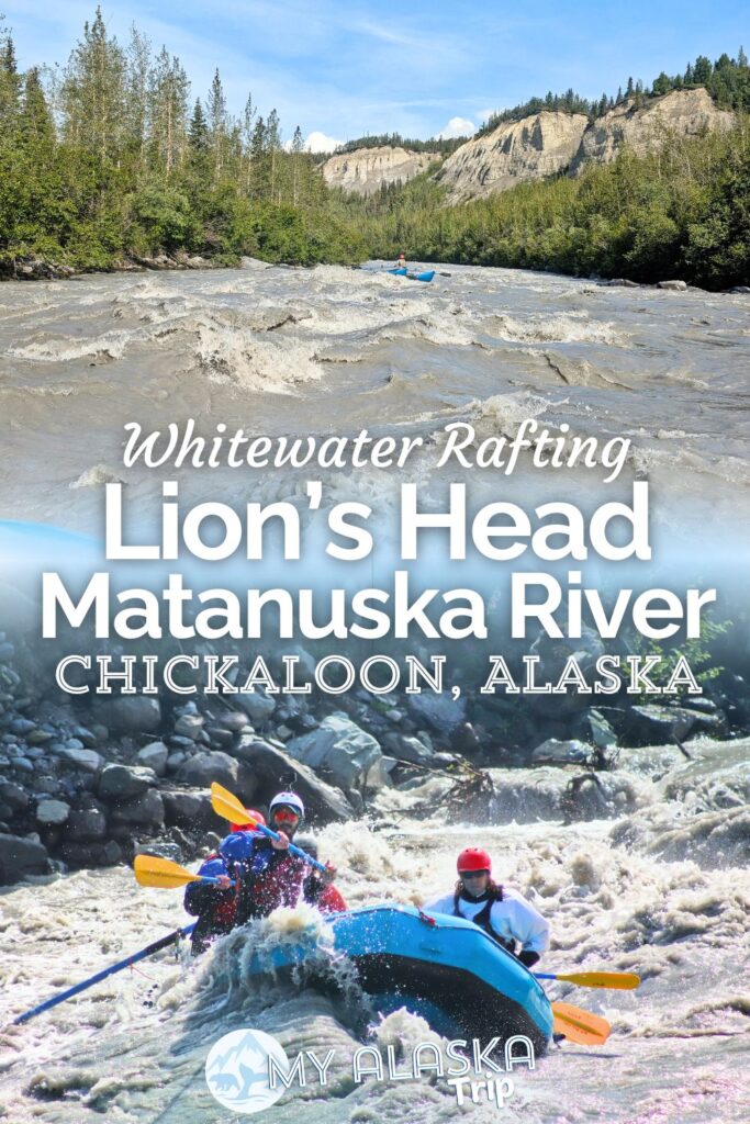 Whitewater rafting the Matanuska River near Anchorage is a great adventure that's fun for both experienced rafters and newbies. With Class III and IV rapids, rafting the Lion's Head section feels both intense and safe when you're rafting it with NOVA Alaska Guides out of Chickaloon, Alaska.