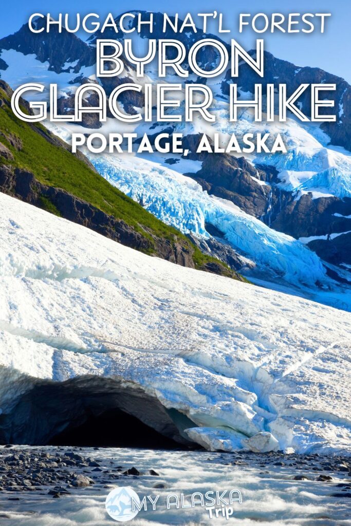 The Byron Glacier trail is a great hike to add to your drive from Anchorage to Seward or when you're visiting the Portage Valley. This easy hike can be more adventurous if you have the gear and skills for a glacier walk, but it's also ideal with kids and anyone who wants to add ice caves or beautiful views to their time in Anchorage.