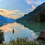 Fly Fishing at Chilkoot Lake State Park Haines Alaska