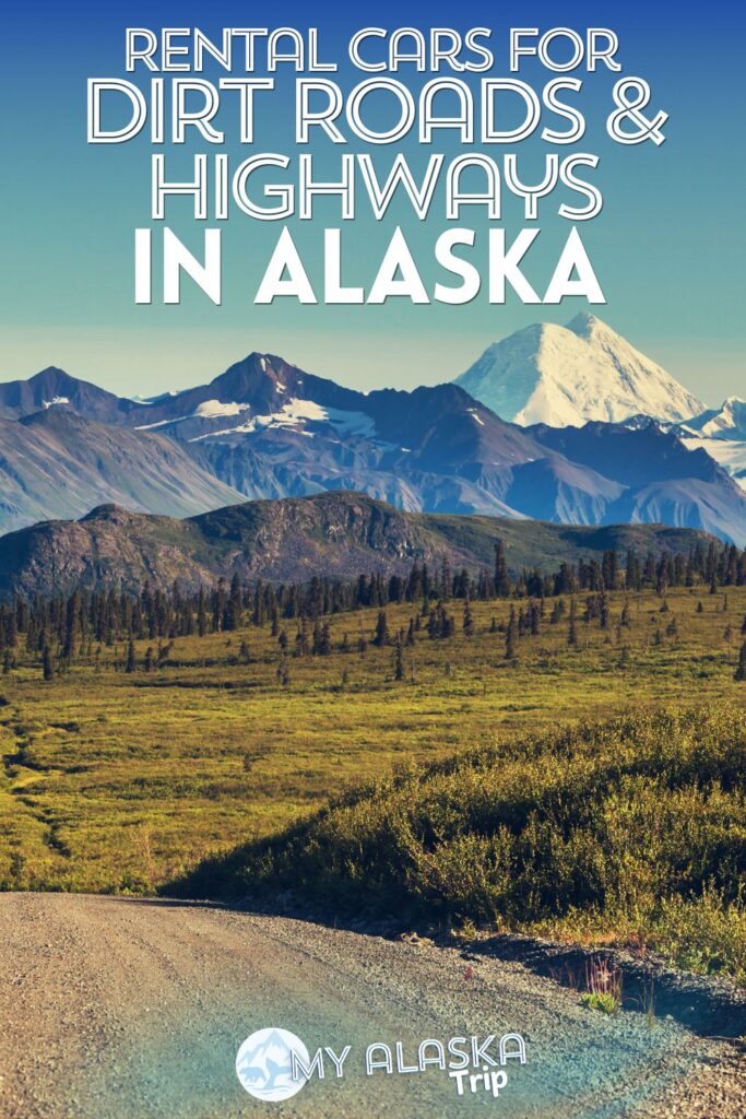 Rentals cars in Alaska mostly can't go on the unpaved roads and gravel highways, like the McCarthy Road or Denali Highway. If your road trip includes the dirt roads in remote Alaska, GoNorth Alaska is a great option for a rental car that can drive the restricted gravel roads of AK.