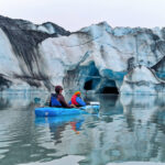 Taylor Family Kayaking Valdez Glacial Lake with Valdez Stay and Play Alaska