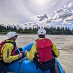 Taylor Family at Kennicott River for Whitewater Rafting with McCarthy River Tours McCarthy Alaska