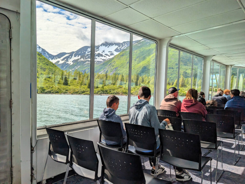Taylor Family on Portage Glacier Cruises on Portage Lake Girdwood Alaska