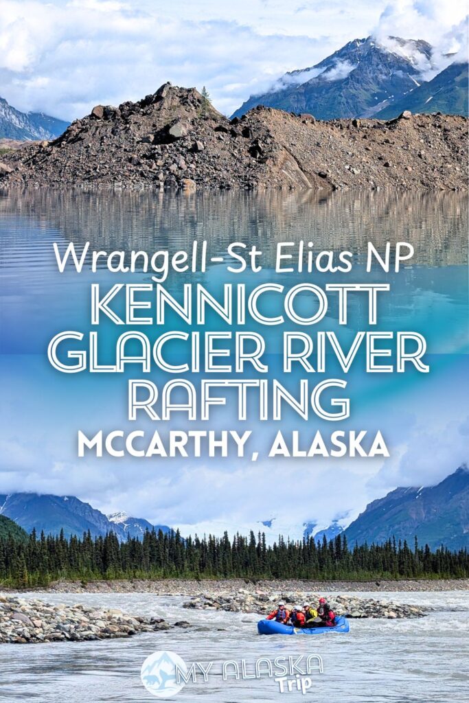Rafting the Kennicott River in Wrangell-St Elias National Park needs to be a part of visiting McCarthy, Alaska. McCarthy River Tours leads trips on the Kennicott Glacier Lake and then into the whitewater rafting section of the river. See what you can expect and if this is a great fit for your Alaska trip.