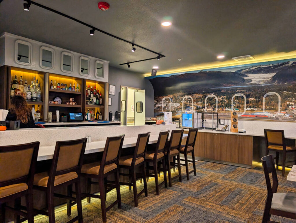 Bar 39 Restaurant at Aviator Suiets Hotel Juneau Alaska