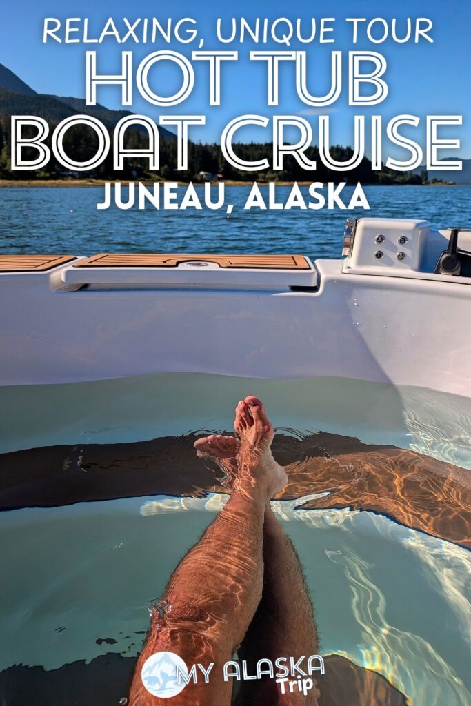 The hot tub boat in Juneau may be the best, unique thing to do when you come into town. Whether you're visiting Juneau on a cruise or live locally, getting out on the water driving a hot tub and relaxing surrounded by beautiful views is a great addition to your time here.