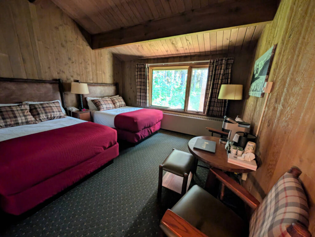 Two Queen Room at Glacier Bay Lodge Glacier Bay National Park Alaska