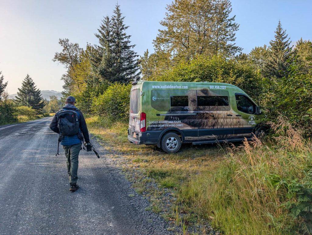 Jake with Kodiak Bear Bus Tours in Kodiak Alaska