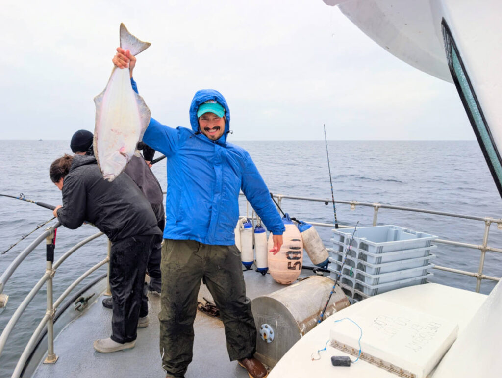 Rob Taylor Halibut Fishing with Inlet Charters Homer Alaska