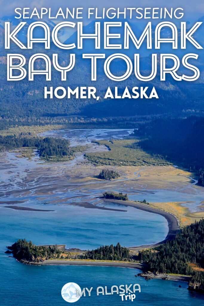 Seaplane flightseeing tours over Kachemak Bay are one of the most beautiful, fun things to do in Homer, Alaska. Soaring over glaciers and looking for wildlife is a great addition to your time on the Kenai Peninsula and in Homer.